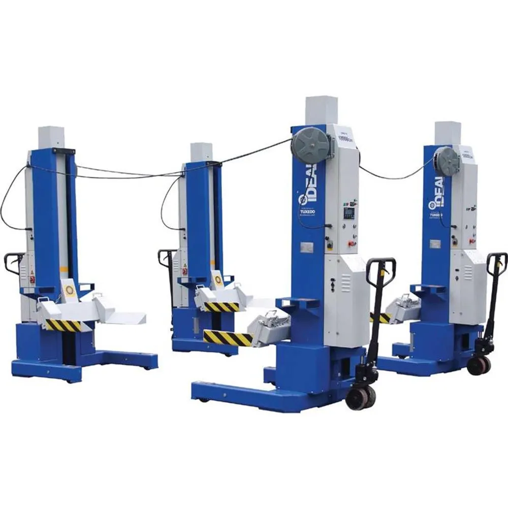 iDeal MSC-18K-X-472 Mobile Column Lift, Four Column Set, 72,000 lbs. ALI Certified 3 iDeal MSC-18K-X-472 Mobile Column Lift, Four Column Set, 72,000 lbs. ALI Certified