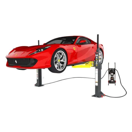 MaxJax M7K Portable Two-Post Garage Lift – Standard Package