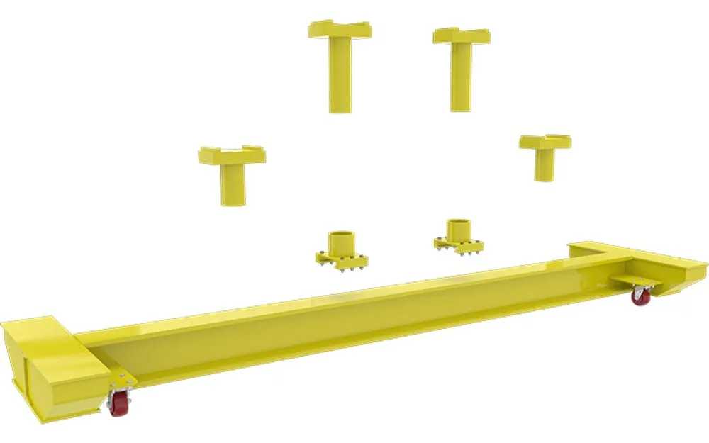 BendPak PCL-18B Chassis Cross Beam / Includes Stacking Adapter Set / Fits PCL-18 Mobile Column Lifts / Ea. 3 BendPak PCL-18B Chassis Cross Beam / Includes Stacking Adapter Set / Fits PCL-18 Mobile Column Lifts / Ea.
