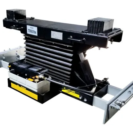 iDeal RAJ-7K-L Rolling Air Jack 7,000 lb. Capacity – On The Rail – Air Bag – Low Mount