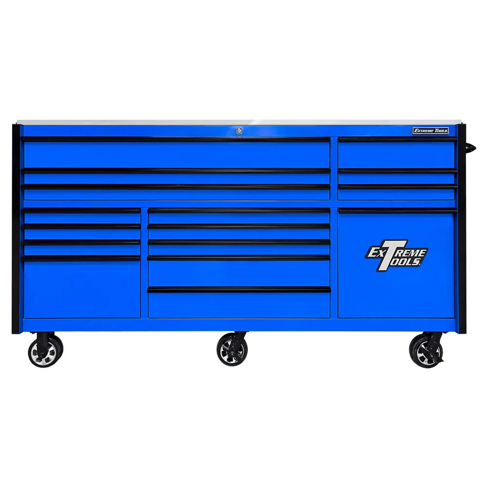 Extreme Tools RXQ Series 16 Drawer Roller Cabinet 1 Extreme Tools RXQ Series 16 Drawer Roller Cabinet
