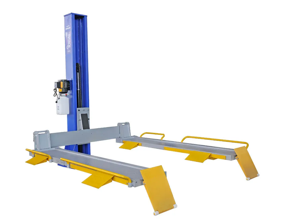 iDEAL SC-2K-UTV-X 2,000 lb Single Column UTV & Mower Storage/Service Lift 3 iDeal SC-2K-UTV-X 2,000 lb. Single Column Multi-Use UTV & Mower Storage / Service Lift