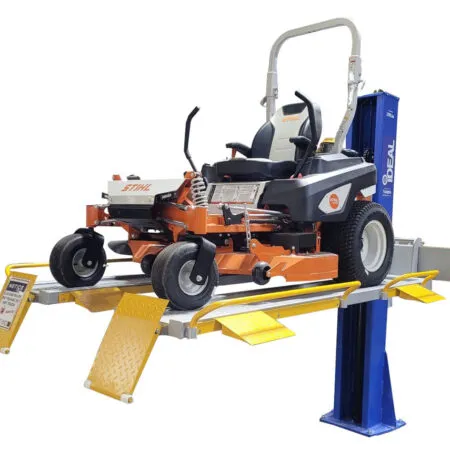 iDEAL SC-2K-UTV-X 2,000 lb Single Column UTV & Mower Storage/Service Lift