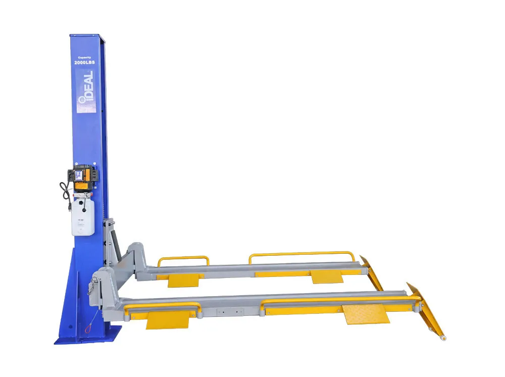 iDEAL SC-2K-UTV-X 2,000 lb Single Column UTV & Mower Storage/Service Lift 7 iDeal SC-2K-UTV-X 2,000 lb. Single Column Multi-Use UTV & Mower Storage / Service Lift