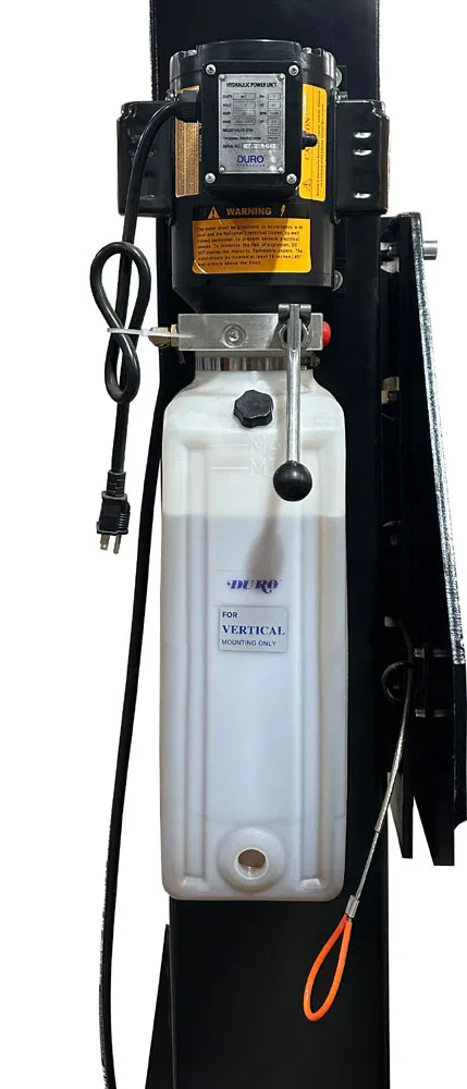 Tuxedo SP-6K-SS 6,000 lb Single Post Storage Lift 4 Tuxedo SP-6K-SS 6,000 lb Single Post Storage Lift