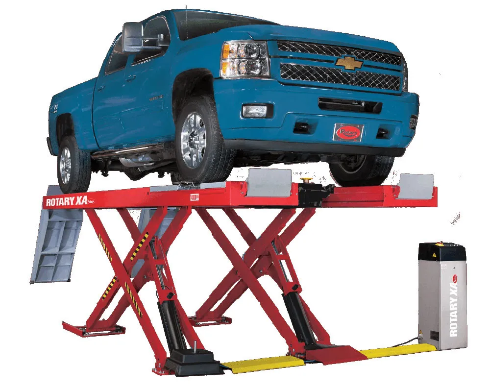 Rotary XA14 14,000 lb ALI Certified Alignment Scissor Lift + Rolling Jacks 1 Rotary XA14 14,000 lb ALI Certified Alignment Scissor Lift + Rolling Jacks