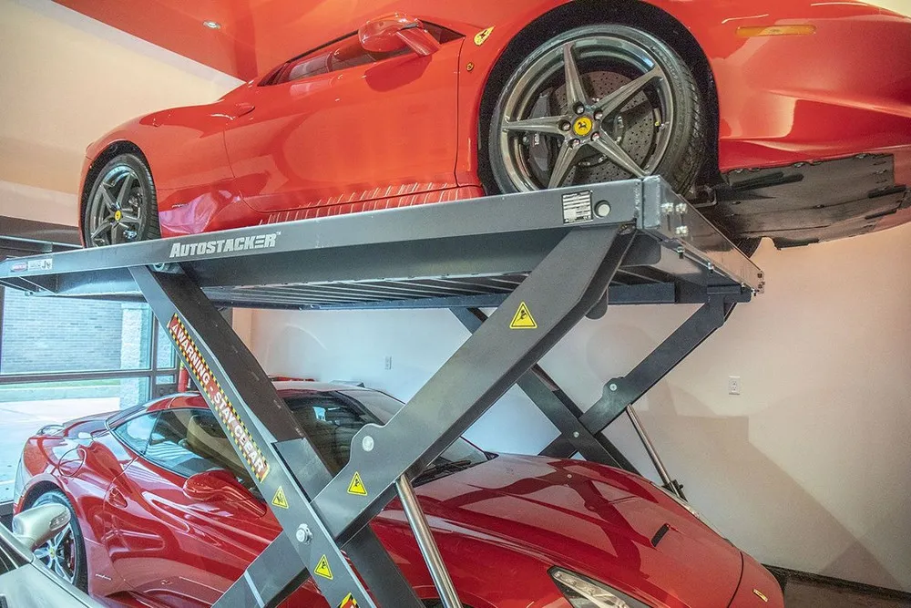 AutoStacker A6S 6,000 lb Standard-Width Parking Lift 3 Autostacker A6S 6,000-lbs. Capacity Standard Width Parking Lift