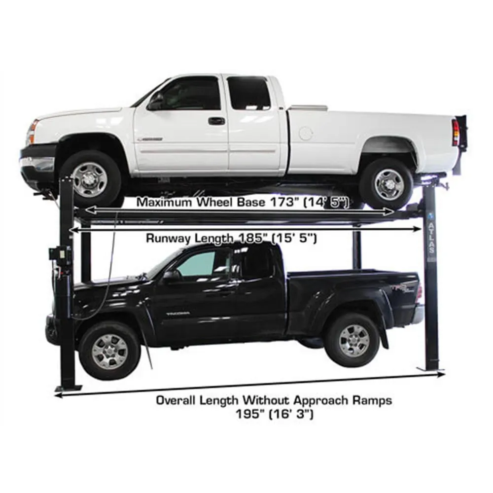 Atlas Garage PRO8000EXT-L Extra Tall/Extra Long Portable Hobbyist 8,000 lb. Capacity 4-Post Lift 3 Atlas Garage PRO8000EXT-L Extra Tall/Extra Long Portable Hobbyist 8,000 lb. Capacity 4-Post Lift