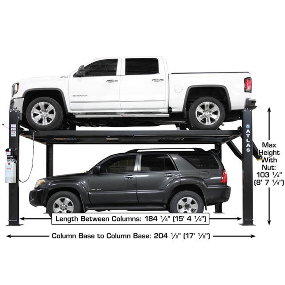Atlas Apex 9 ALI Certified 9,000 lb. Capacity 4-Post Lift 2 Atlas Apex 9 ALI Certified 9,000 lb. Capacity 4-Post Lift