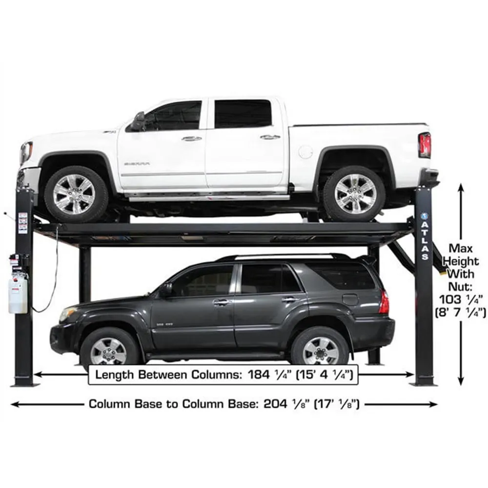 Atlas Apex 9 ALI Certified 9,000 lb. Capacity 4-Post Lift 2 Atlas Apex 9 ALI Certified 9,000 lb. Capacity 4-Post Lift