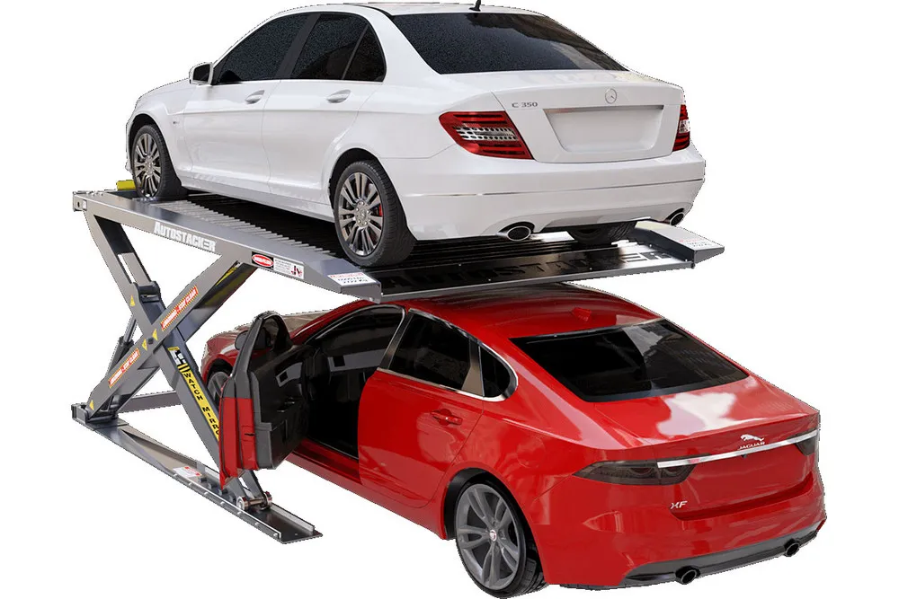 AutoStacker A6S 6,000 lb Standard-Width Parking Lift 1 Autostacker A6S 6,000-lbs. Capacity Standard Width Parking Lift