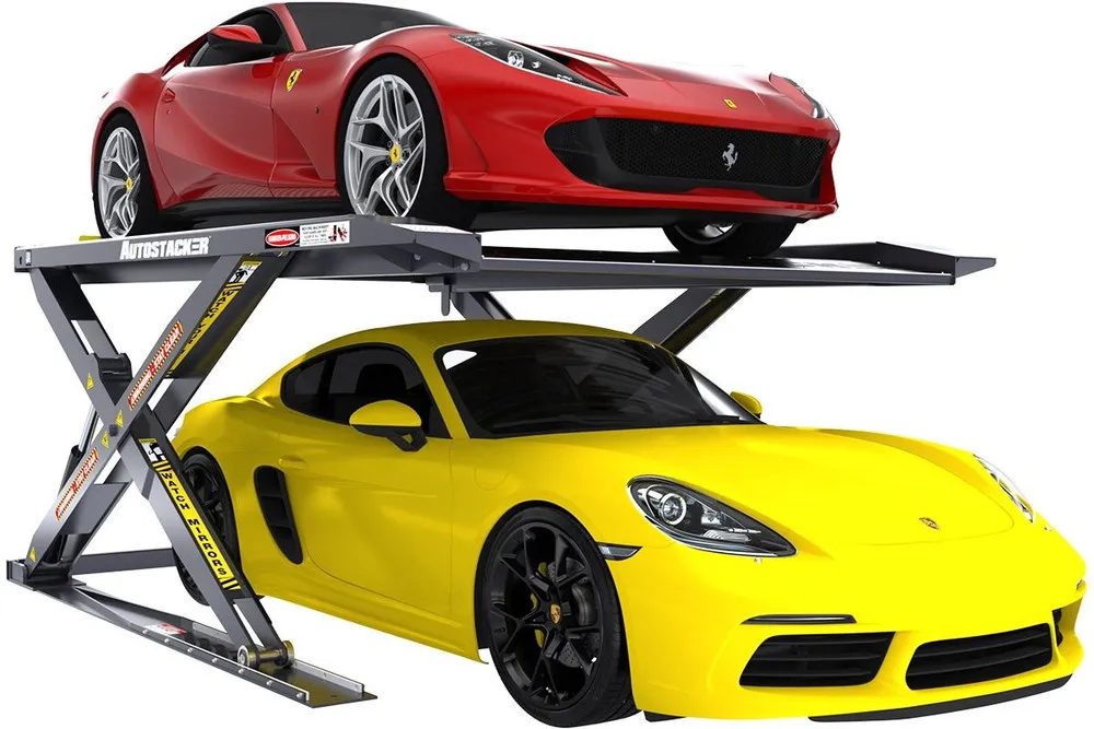 AutoStacker A6W 6,000 lb Extra-Wide Parking Lift 1 Autostacker A6W 6,000-lbs. Capacity Extra Wide Parking Lift