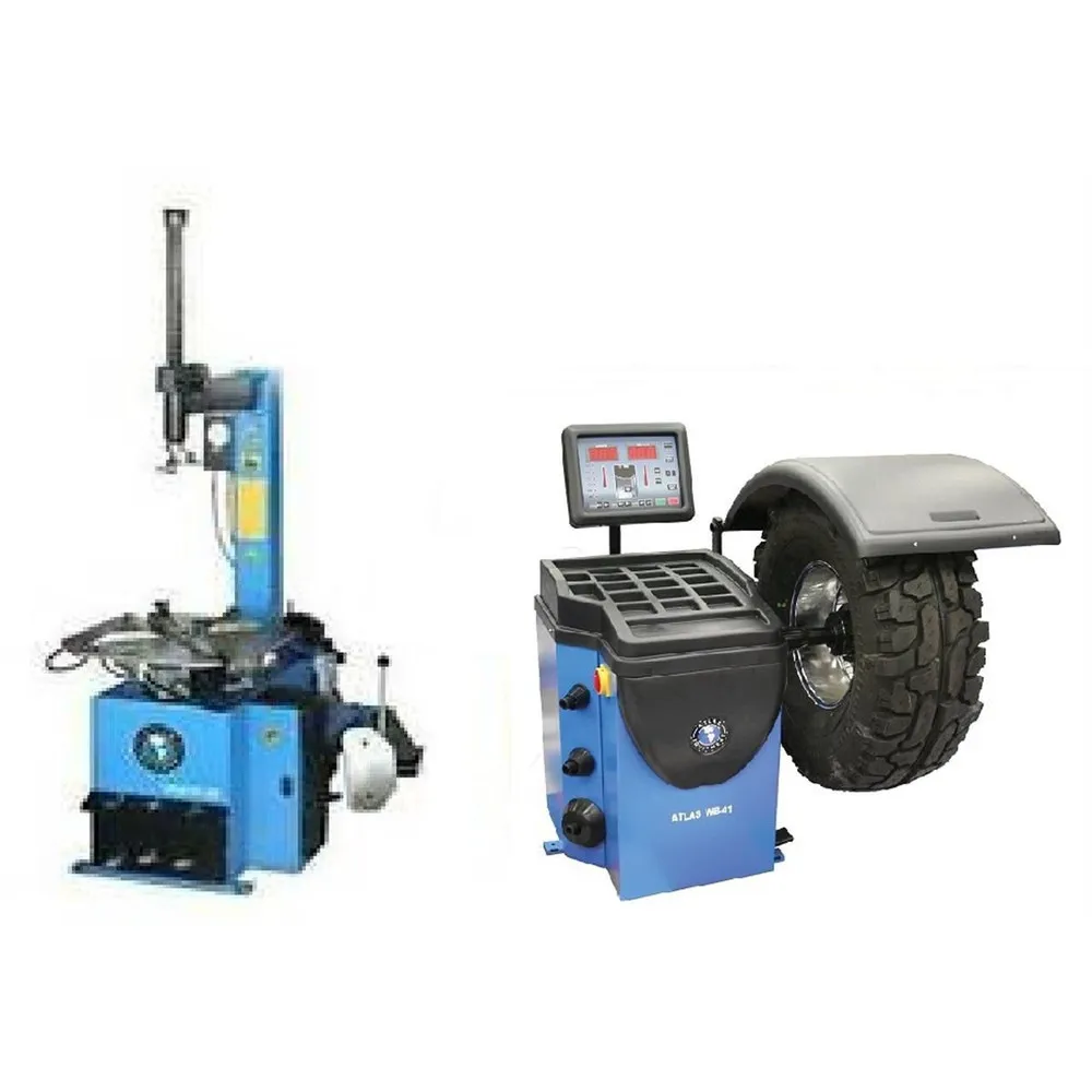 Atlas TC229 Rim Clamp Tire Changer + WB41 Wheel Balancer Combo Package 1 Atlas TC229 Rim Clamp Tire Changer + WB41 Wheel Balancer Combo Package
