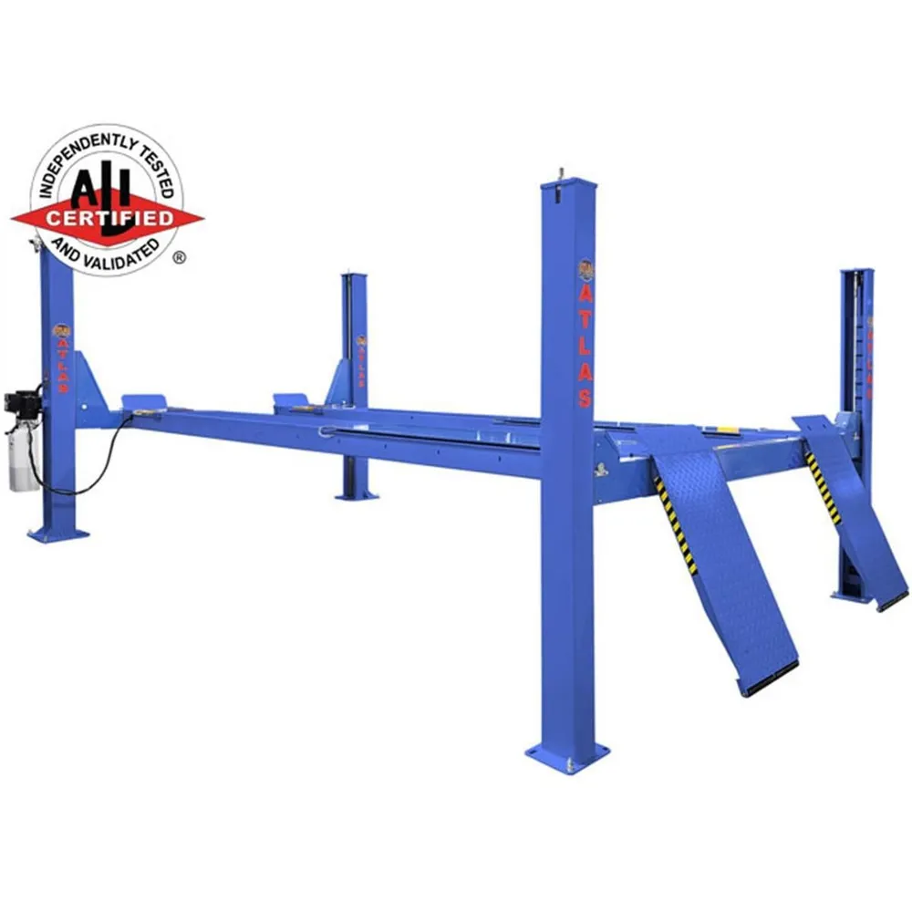 Atlas Platinum PVL14OF-EXT 14,000 lb Open-Front 4-Post Alignment Lift, ALI Certified 3 Atlas Platinum PVL14OF-EXT ALI Certified Open Front Alignment 14,000 lb. 4-Post Lift
