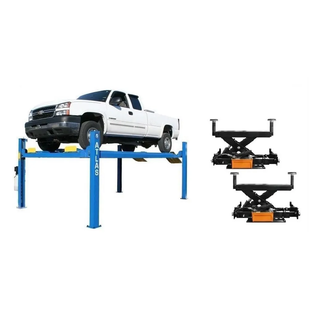 Atlas Equipment 412A Alignment Lift + RJ6 Rolling Jacks Combo 4 Atlas Equipment 412A Alignment Lift + RJ6 Rolling Jacks Combo
