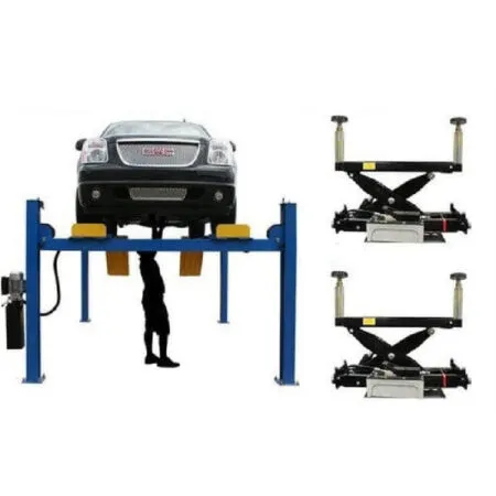 Atlas 414A Alignment Lift + RJ8 Rolling Jacks Combo