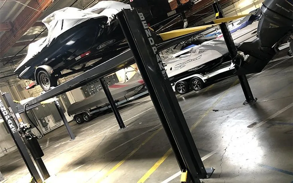 BendPak HD-7500BLX 7,500-lb. Capacity / Vehicle and Boat Storage Lift / 82" Rise 3 BendPak HD-7500BLX 7,500-lb. Capacity / Vehicle and Boat Storage Lift / 82″ Rise