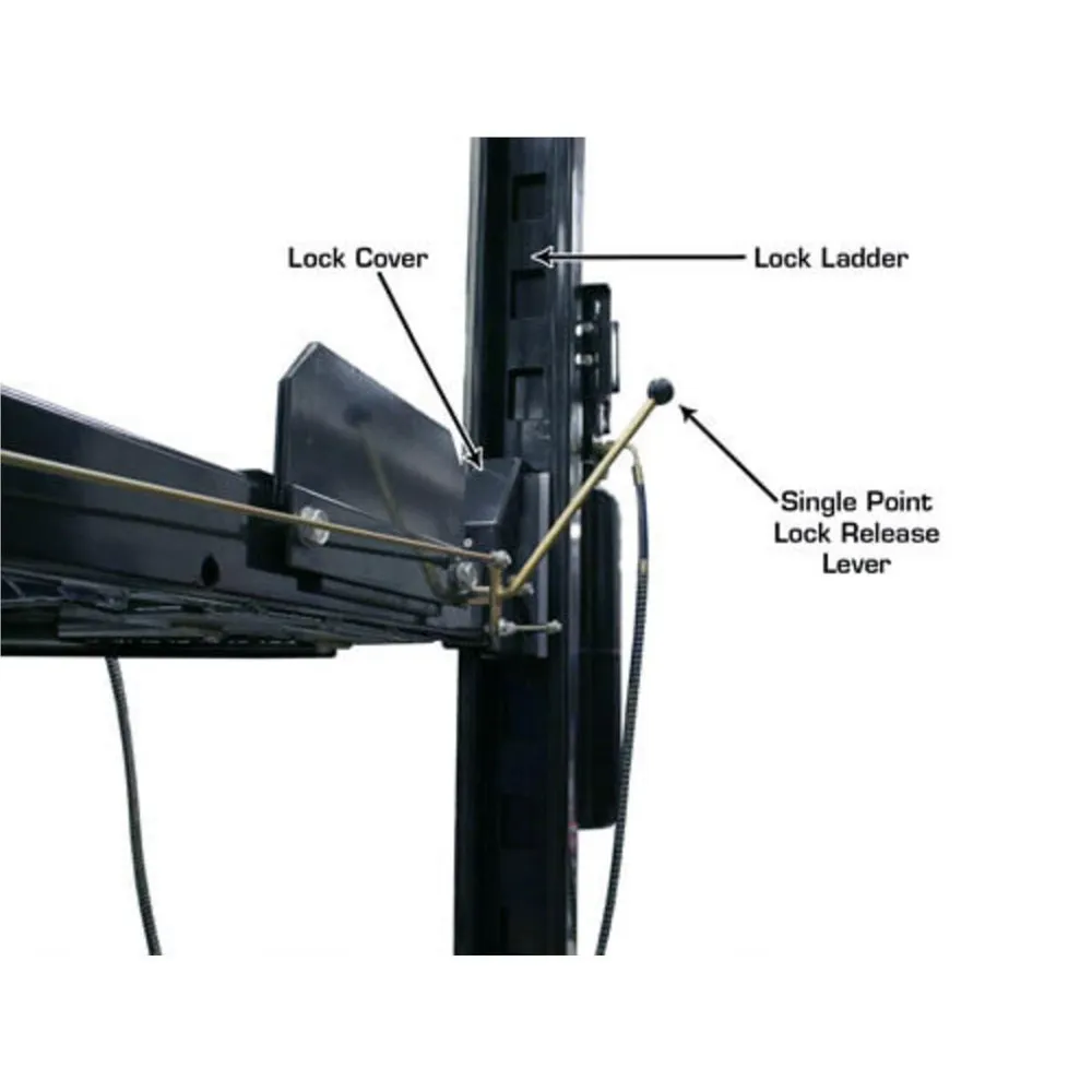 Atlas Garage PRO8000EXT Extra Tall Portable Hobbyist 8,000 lb. Capacity 4-Post Lift 4 Atlas Garage PRO8000EXT Extra Tall Portable Hobbyist 8,000 lb. Capacity 4-Post Lift