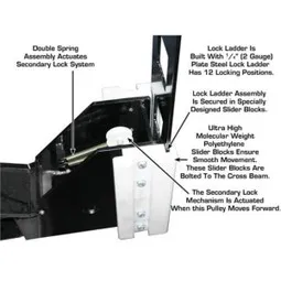 Atlas Garage PRO8000EXT-L Extra Tall/Extra Long Portable Hobbyist 8,000 lb. Capacity 4-Post Lift 5 Atlas Garage PRO8000EXT-L Extra Tall/Extra Long Portable Hobbyist 8,000 lb. Capacity 4-Post Lift
