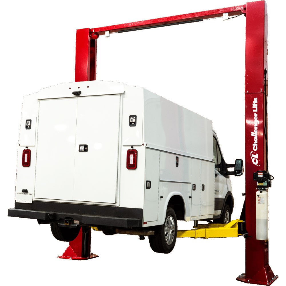 Challenger CL16 16,000 lb. ALI Certified Heavy Duty Symmetric Two-Post Adjustable Lift