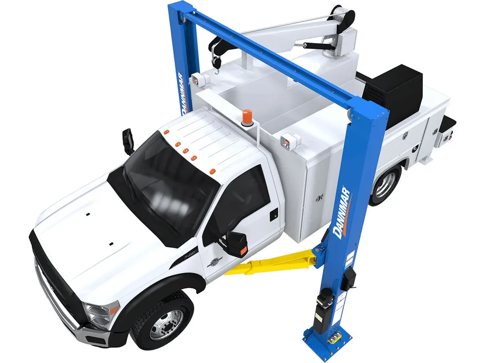 Dannmar D2-15C Symmetric Clearfloor 15,000-lbs. Capacity ALI Certified Two-Post Lift 2 Dannmar D2-15C Symmetric Clearfloor 15,000-lbs. Capacity ALI Certified Two-Post Lift