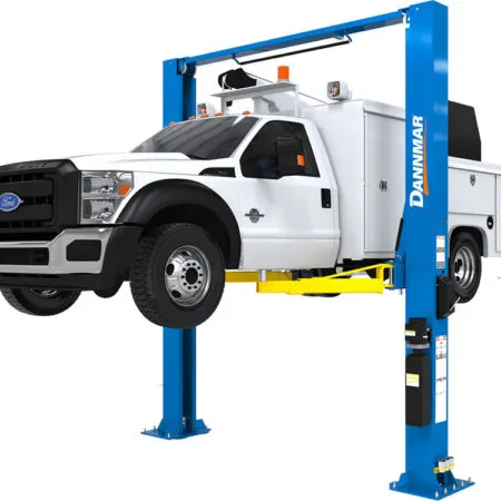 Dannmar D2-15C Symmetric Clearfloor 15,000-lbs. Capacity ALI Certified Two-Post Lift