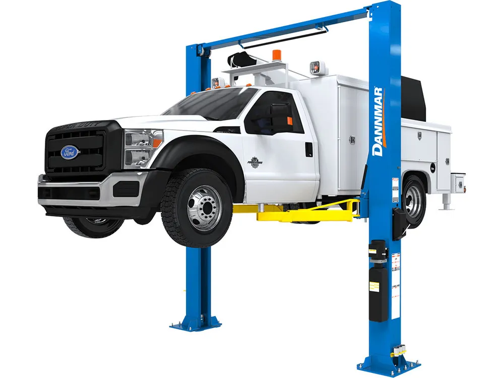 Dannmar D2-15C Symmetric Clearfloor 15,000-lbs. Capacity ALI Certified Two-Post Lift 1 Dannmar D2-15C Symmetric Clearfloor 15,000-lbs. Capacity ALI Certified Two-Post Lift