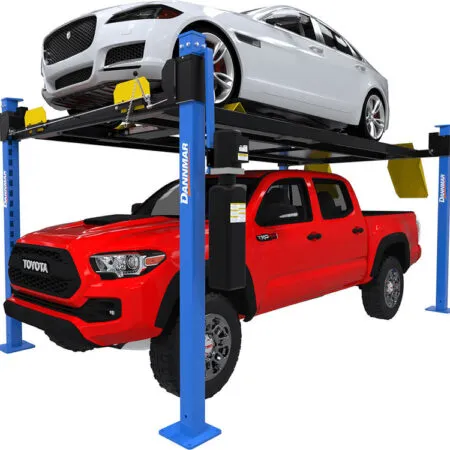 Dannmar D4-9X Package 9,000-lbs. ALI Certified Capacity Four-Post Lift Package