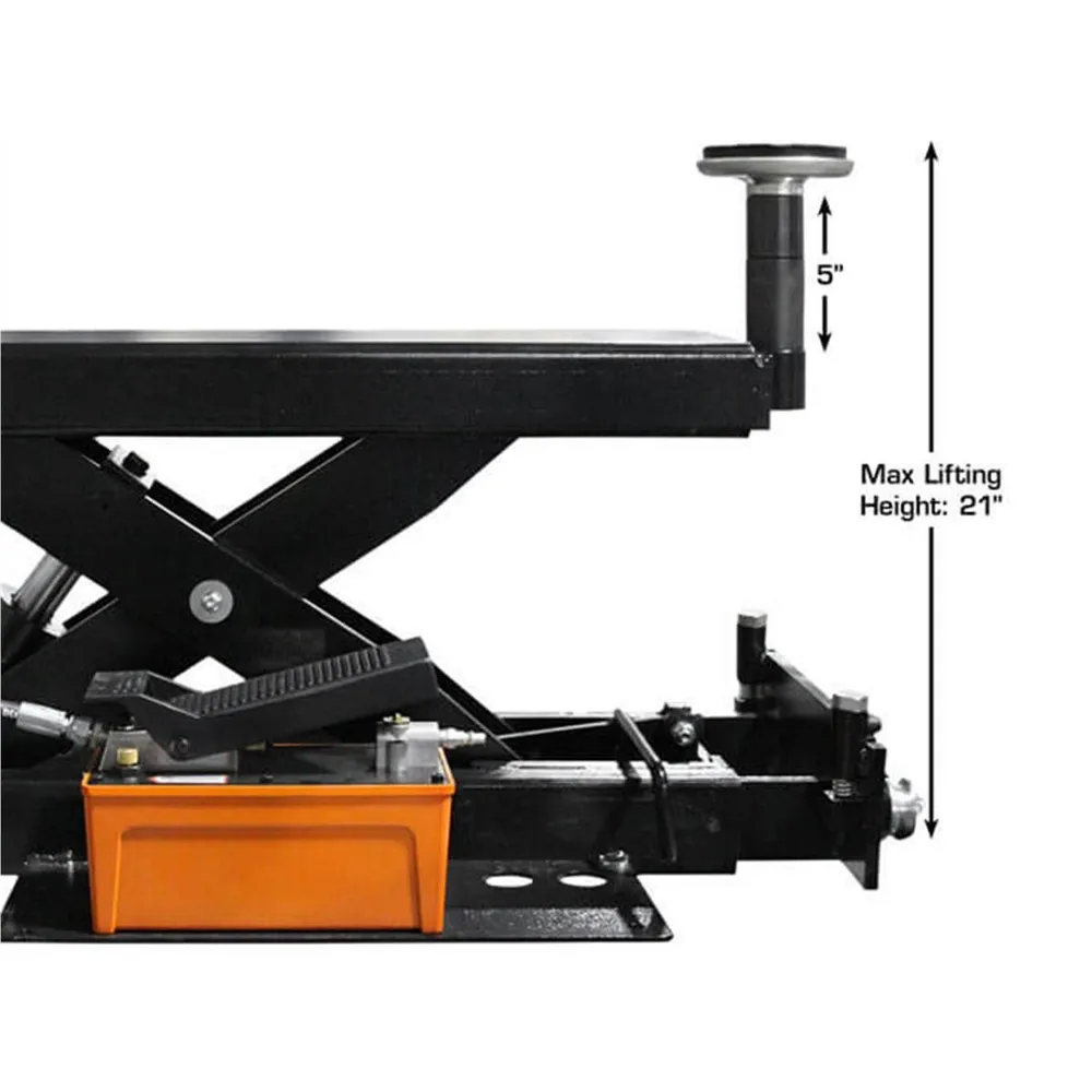Atlas RJ6 Air/Hydraulic 6,000 lbs. Capacity Jack Rolling Bridge Jack 3 Atlas RJ6 Air/Hydraulic 6,000 lbs. Capacity Jack Rolling Bridge Jack