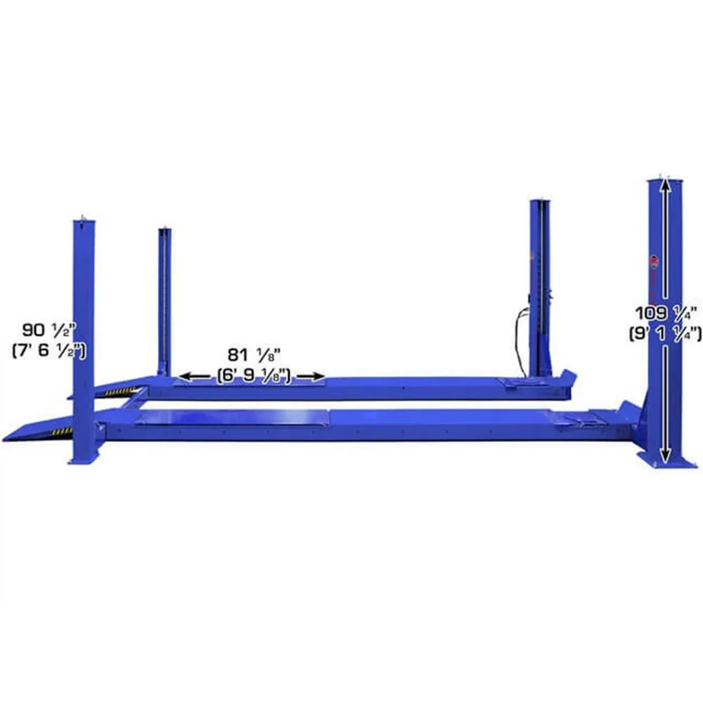 Atlas Platinum PVL14OF-EXT 14,000 lb Open-Front 4-Post Alignment Lift, ALI Certified 7 Atlas Platinum PVL14OF-EXT ALI Certified Open Front Alignment 14,000 lb. 4-Post Lift