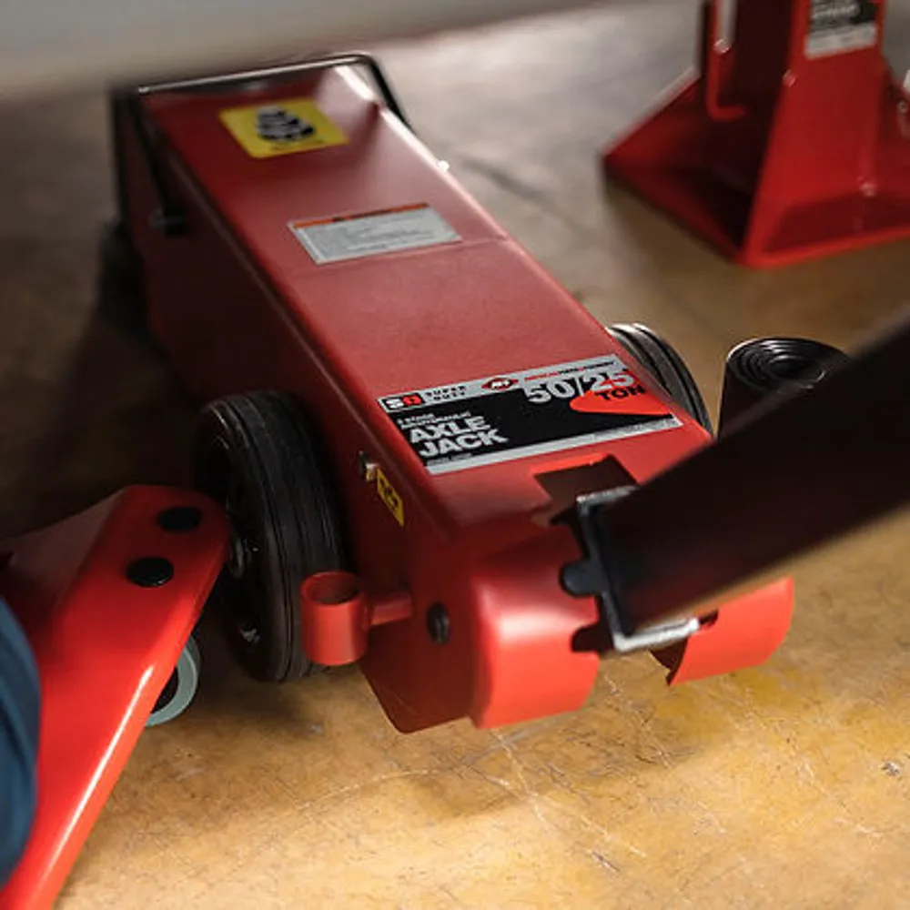 AFF 547SD 50 25 Ton 2 Stage Air Hydraulic Axle Jack 3 AFF 547SD 50 25 Ton 2 Stage Air Hydraulic Axle Jack