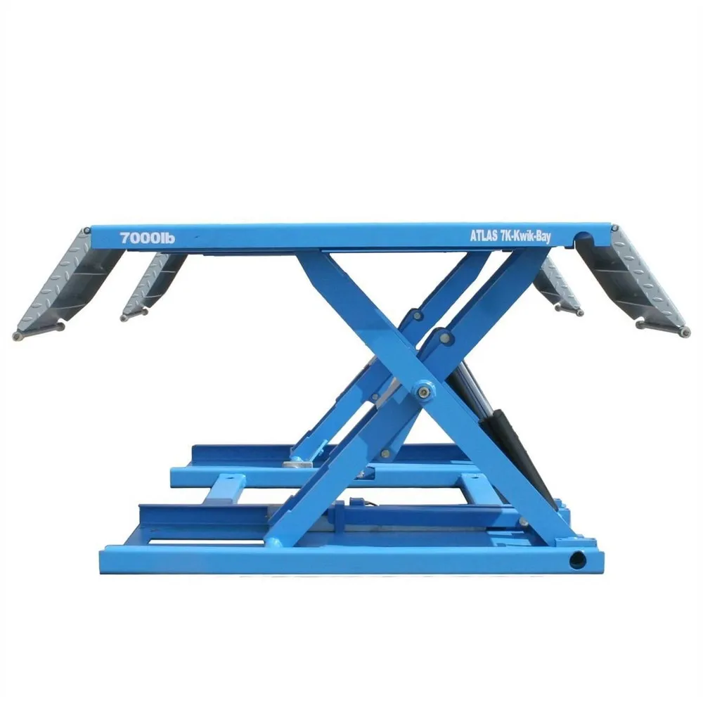 Atlas 7K-Kwik-Bay Portable Mid-Rise 7000 lbs Capacity Scissor Lift 6 Atlas 7K-Kwik-Bay Portable Mid-Rise 7000 lbs Capacity Scissor Lift