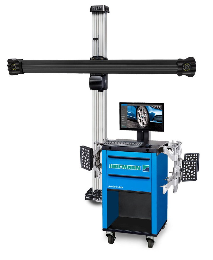 Hofmann Geoliner 660 Imaging Wheel Aligner with AC200 Clamps