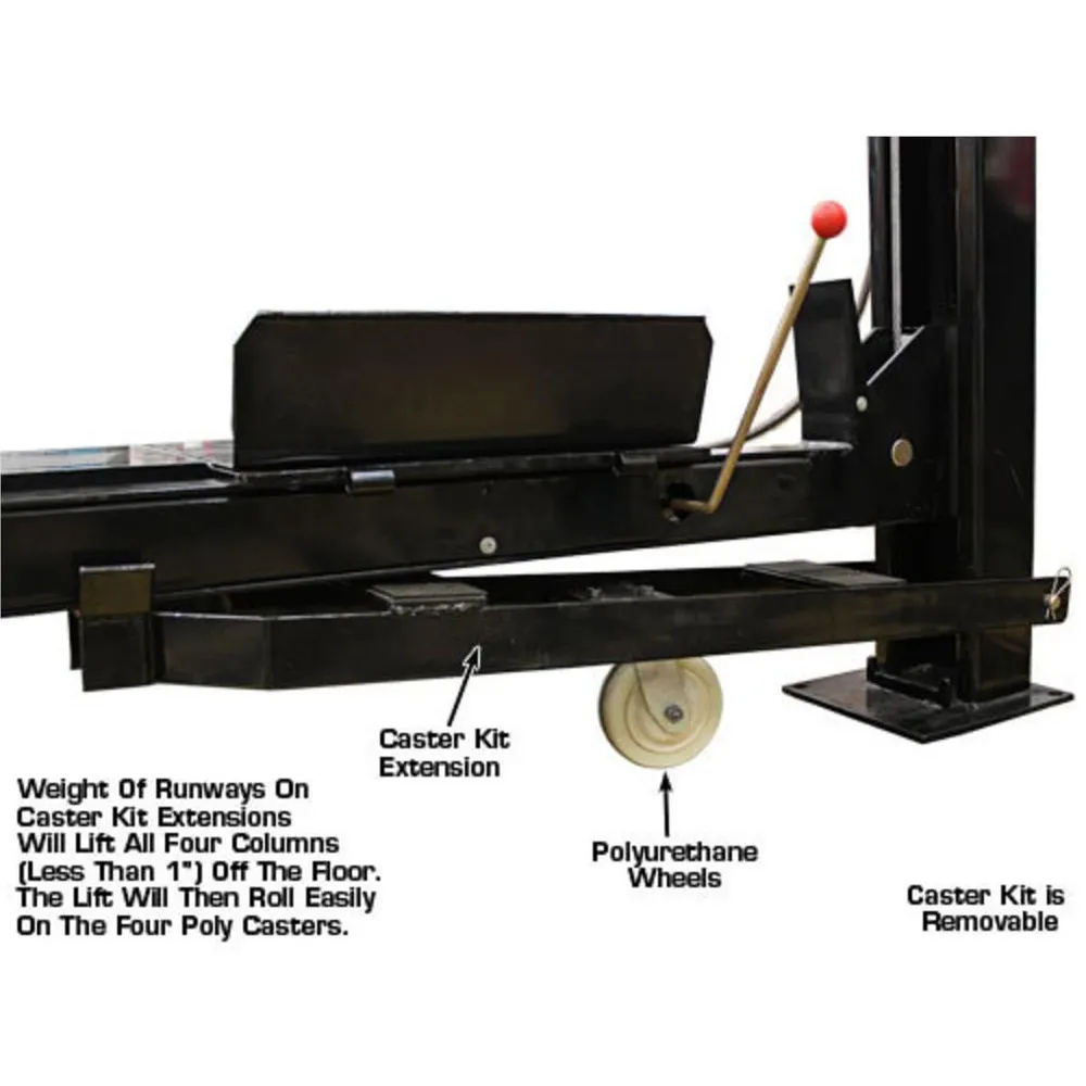 Atlas Garage PRO9000 Extra Tall/Extra Wide Portable Heavy Duty 9,000 lb. Capacity 4-Post Lift 7 Atlas Garage PRO9000 Extra Tall/Extra Wide Portable Heavy Duty 9,000 lb. Capacity 4-Post Lift