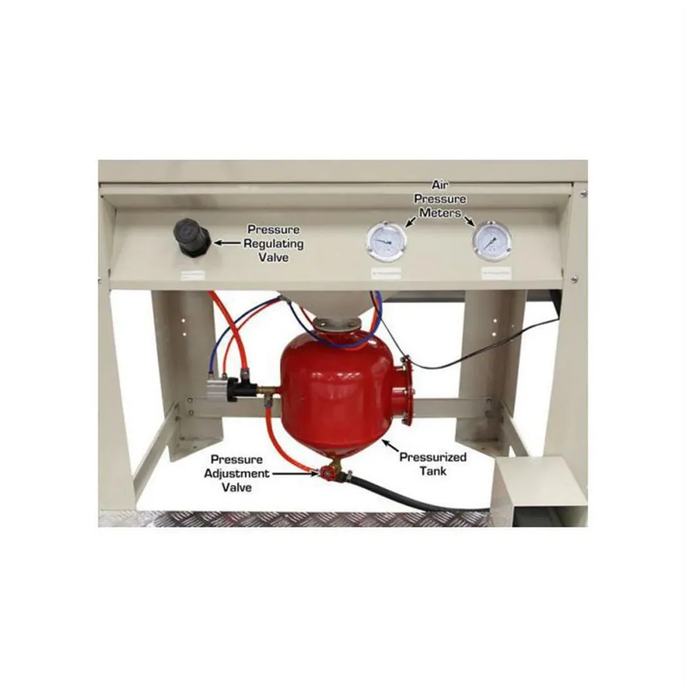 Atlas Extra Large Pressurized Sandblast Cabinet 2 Atlas Extra Large Pressurized Sandblast Cabinet