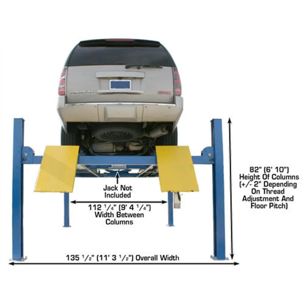Atlas Equipment 412A Alignment Lift + RJ6 Rolling Jacks Combo 6 Atlas Equipment 412A Alignment Lift + RJ6 Rolling Jacks Combo
