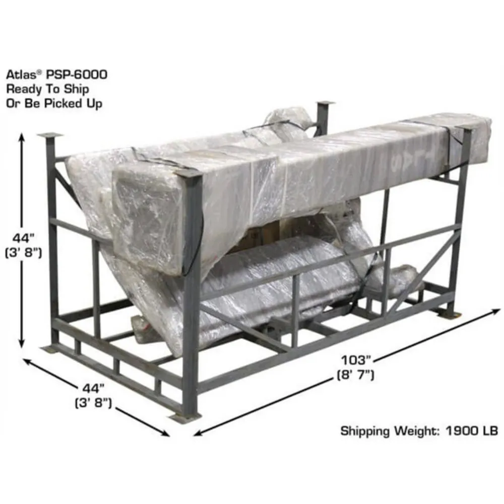 Atlas PSP-6000 6,000 lb. Capacity Portable Single Post Lift 18 Atlas PSP-6000 6,000 lb. Capacity Portable Single Post Lift