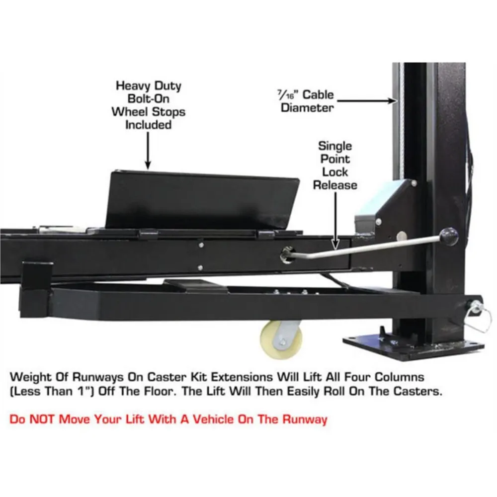 Atlas Apex 9 ALI Certified 9,000 lb. Capacity 4-Post Lift 10 Atlas Apex 9 ALI Certified 9,000 lb. Capacity 4-Post Lift