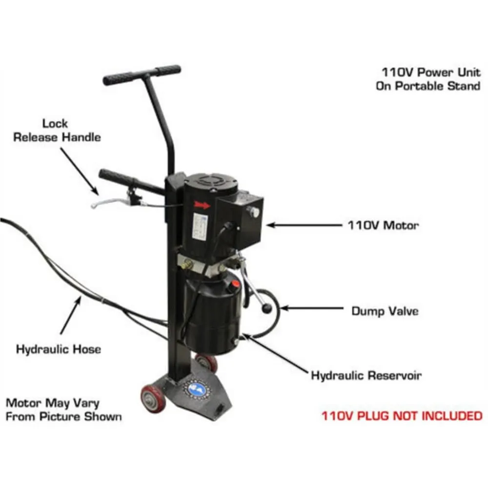 Atlas 6MR Portable Mid-Rise 6000 lb Capacity Scissor Lift 10 Atlas 6MR Portable Mid-Rise 6000 lb Capacity Scissor Lift