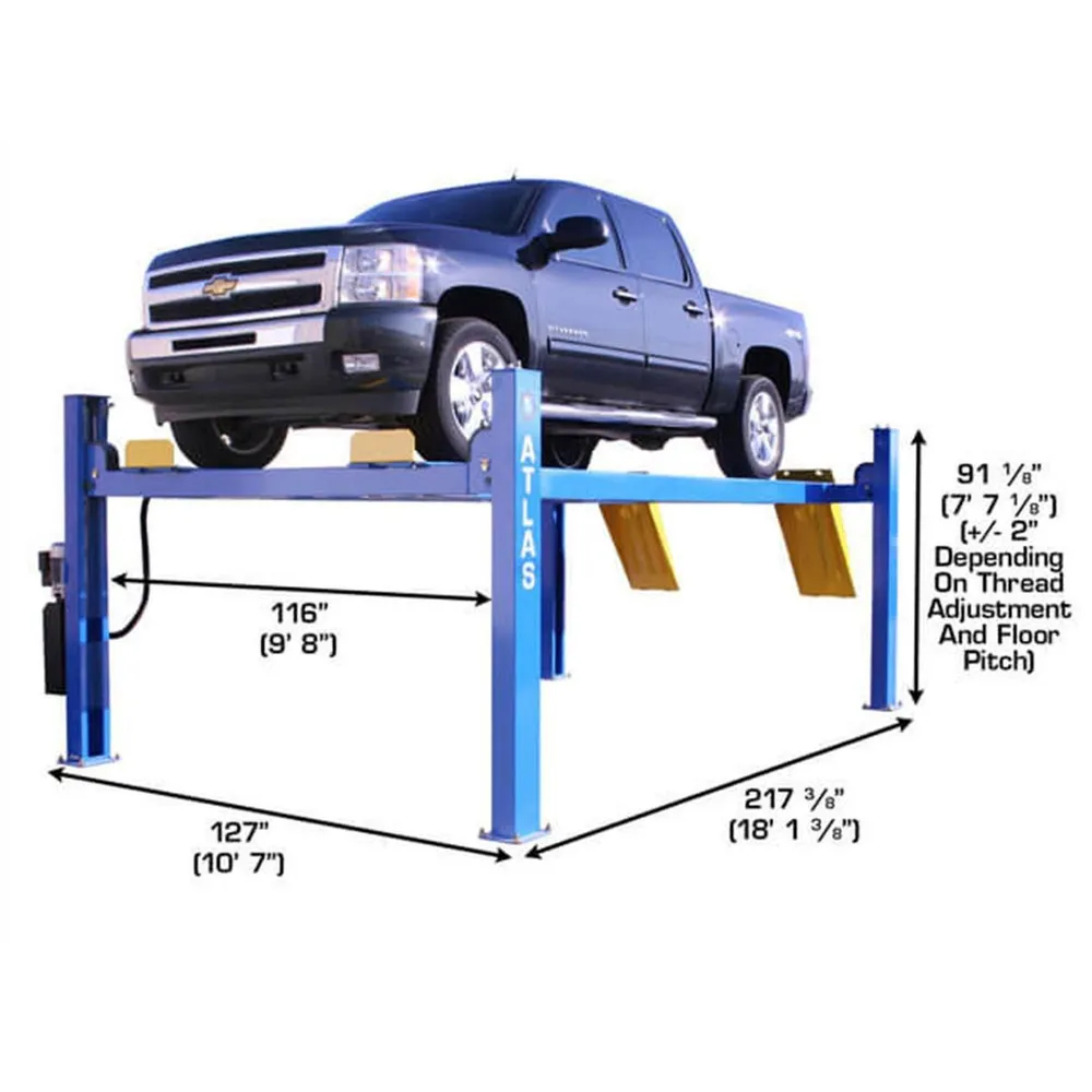 Atlas 414A Alignment Lift + RJ8 Rolling Jacks Combo 11 Atlas 414A Alignment Lift + RJ8 Rolling Jacks Combo