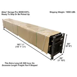 Atlas Garage PRO8000EXT-L Extra Tall/Extra Long Portable Hobbyist 8,000 lb. Capacity 4-Post Lift 13 Atlas Garage PRO8000EXT-L Extra Tall/Extra Long Portable Hobbyist 8,000 lb. Capacity 4-Post Lift