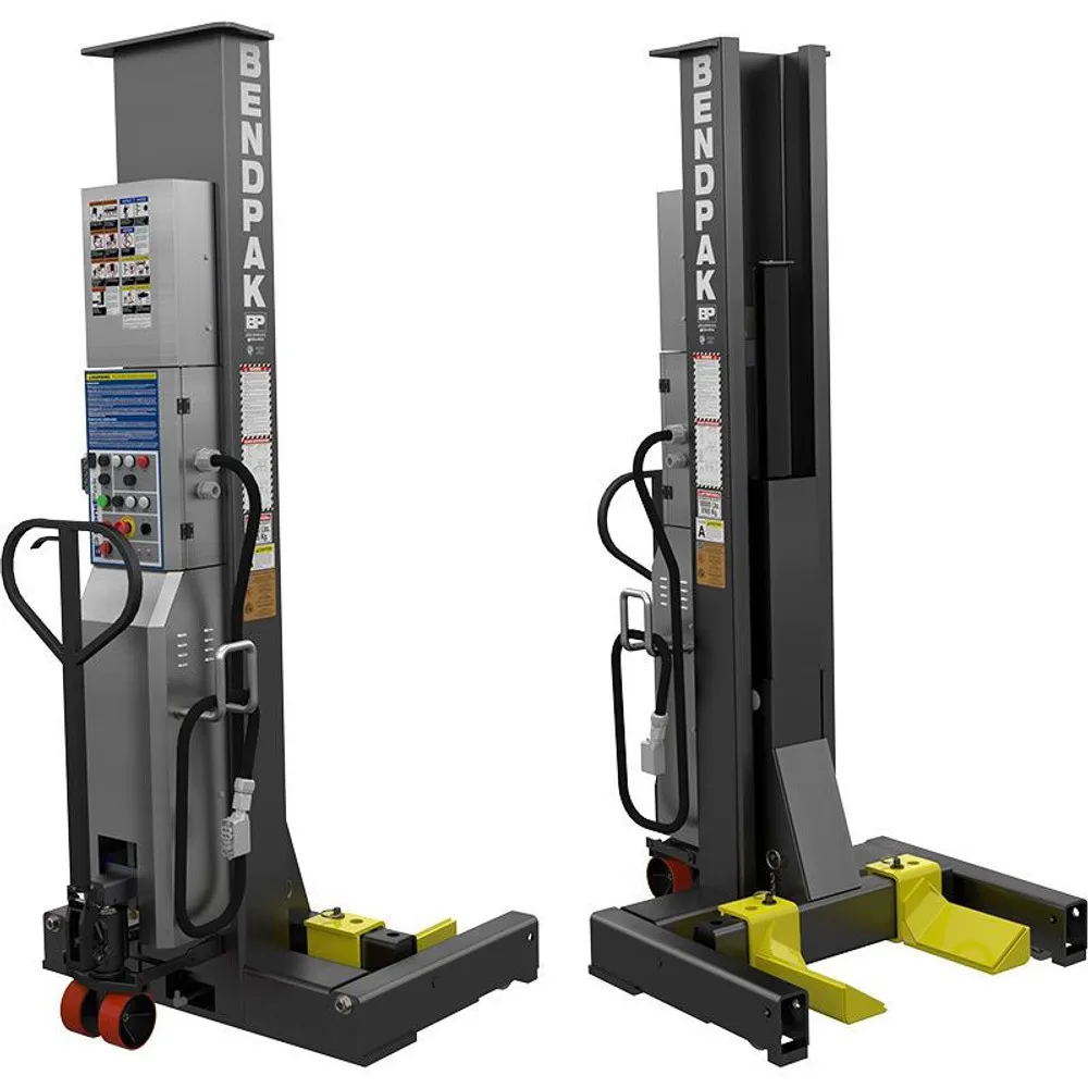BendPak PCL-18B 18,000 Lb. Capacity per Portable Column Lift - Set of 2 High Voltage ALI Certified 1 BendPak PCL-18B 18,000 Lb. Capacity per Portable Column Lift – Set of 2 High Voltage ALI Certified
