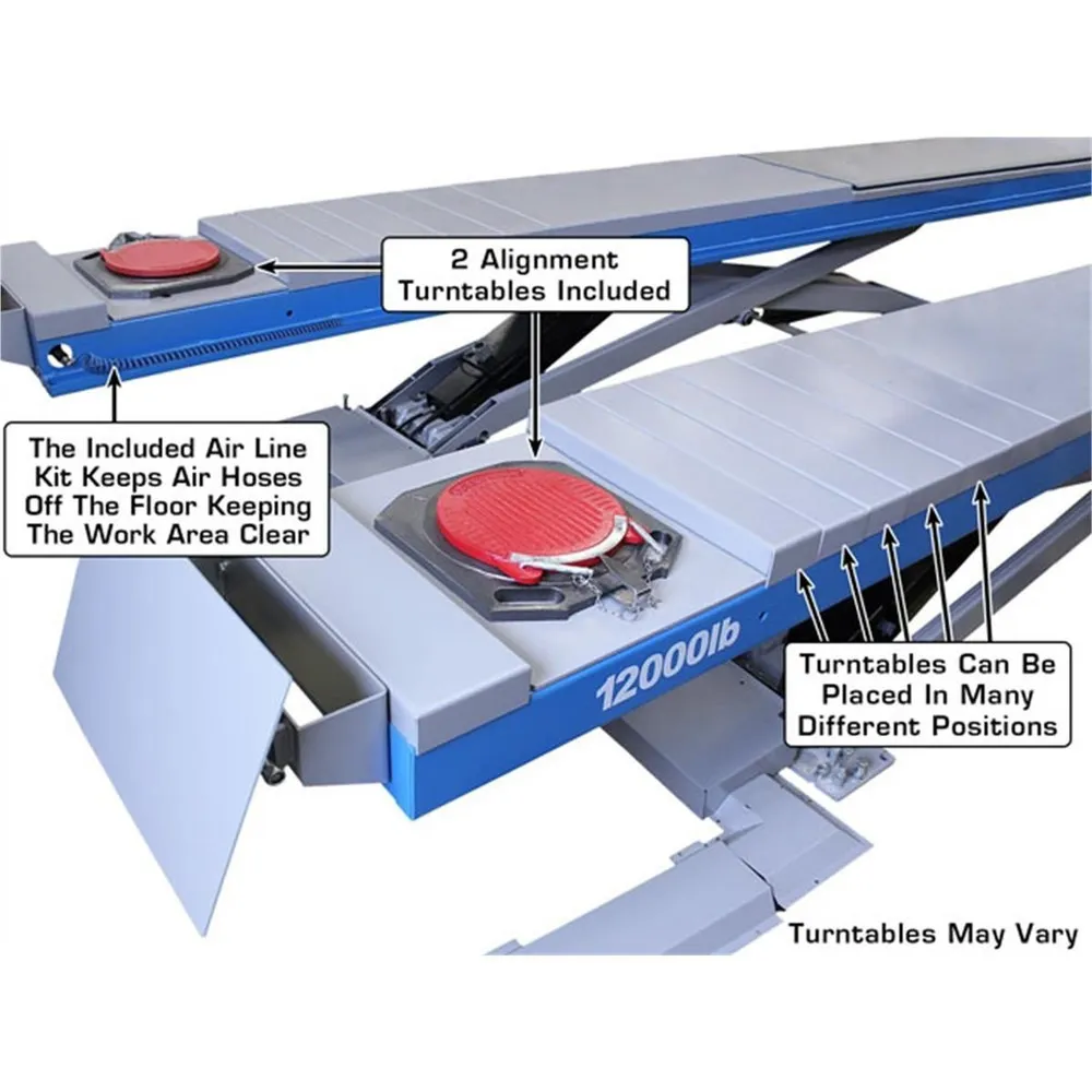 Atlas 12ASL Alignment Scissor Lift and RJ-6 Rolling Jacks Combo 14 Atlas 12ASL Alignment Scissor Lift and RJ-6 Rolling Jacks Combo