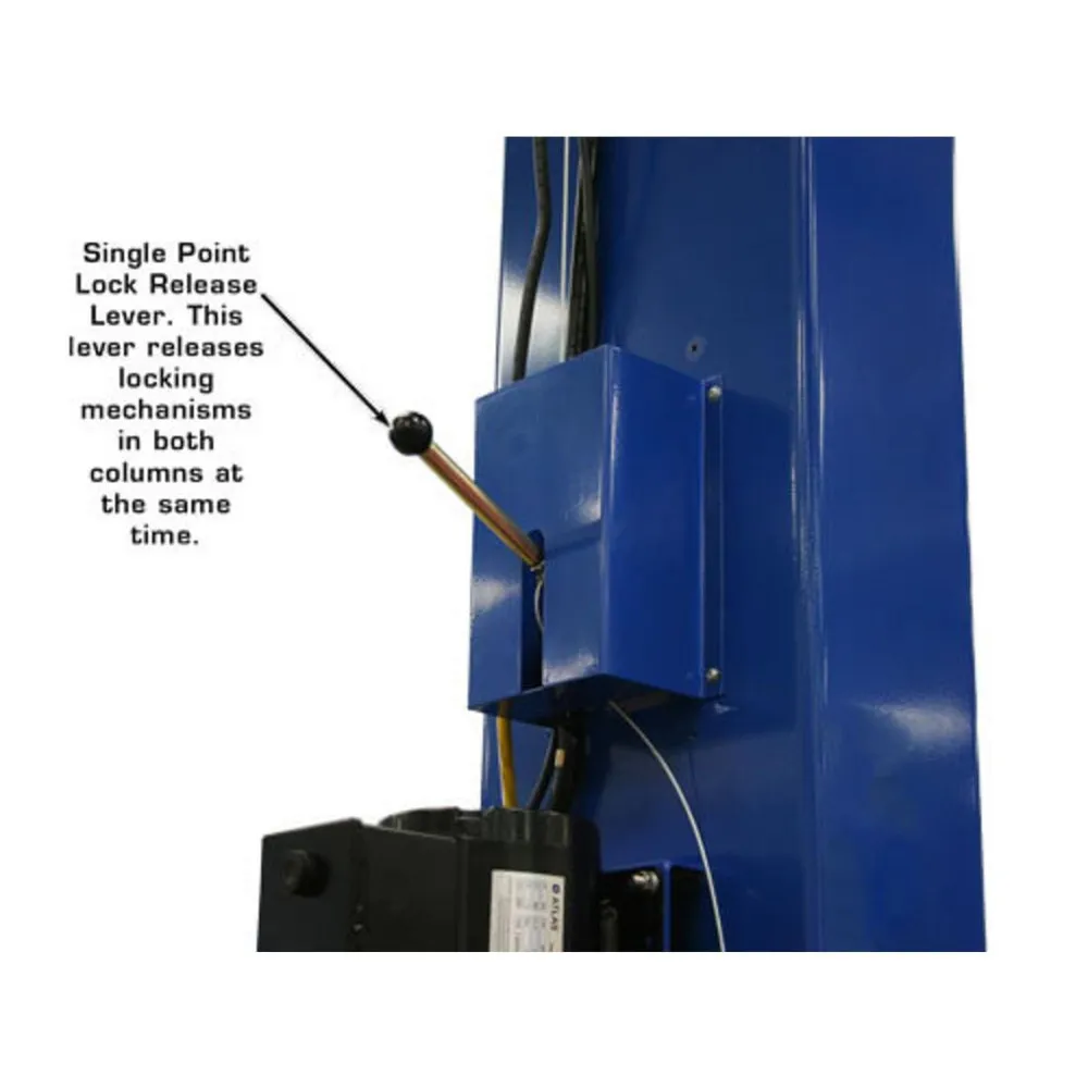 Atlas PV12PX Commercial Grade Overhead 12,000 lb. Capacity 2-Post Lift 9 Atlas PV12PX Commercial Grade Overhead 12,000 lb. Capacity 2-Post Lift