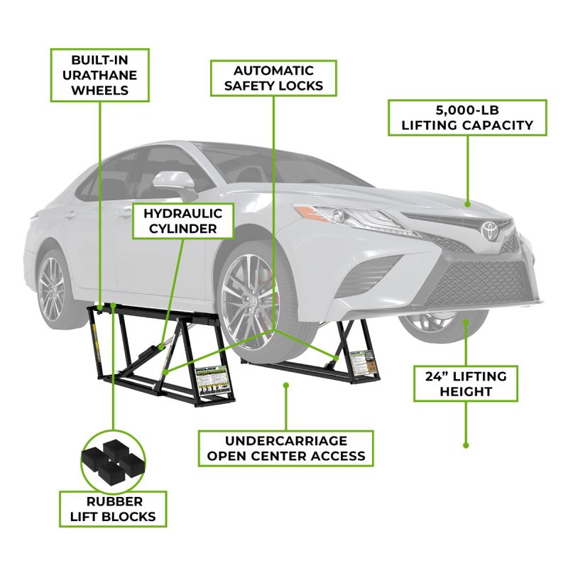 5000TL 5 5000TL Portable Car Lifts