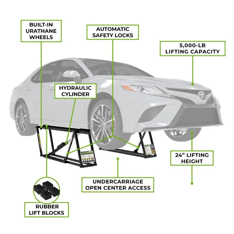 5000TL 5 5000TL Portable Car Lifts