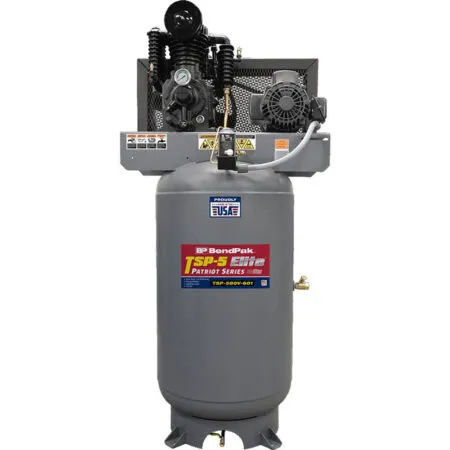 Bendpak TSP-5 Air Compressor 5 HP 80 Gallon Vertical Tank
