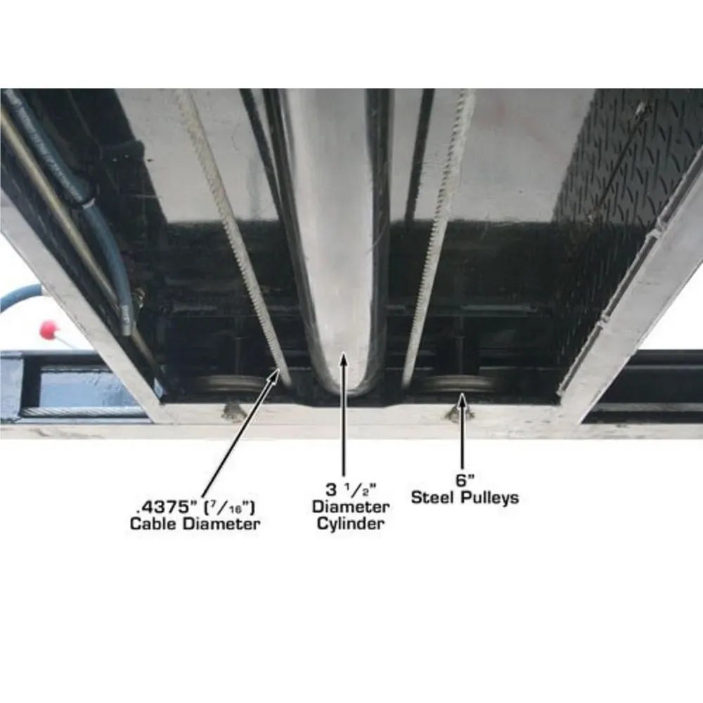 Atlas Garage PRO9000 Extra Tall/Extra Wide Portable Heavy Duty 9,000 lb. Capacity 4-Post Lift 15 Atlas Garage PRO9000 Extra Tall/Extra Wide Portable Heavy Duty 9,000 lb. Capacity 4-Post Lift