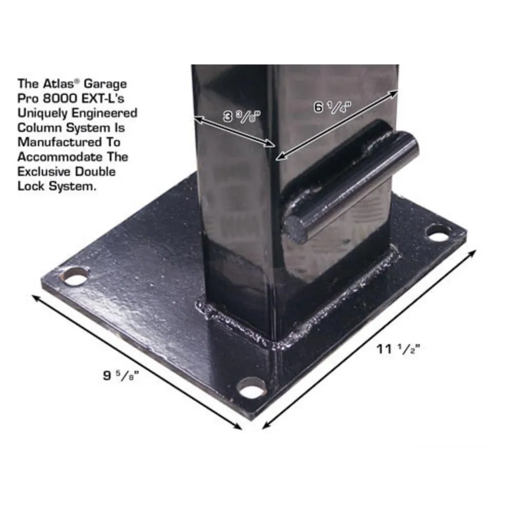 Atlas Garage PRO8000EXT-L Extra Tall/Extra Long Portable Hobbyist 8,000 lb. Capacity 4-Post Lift 19 Atlas Garage PRO8000EXT-L Extra Tall/Extra Long Portable Hobbyist 8,000 lb. Capacity 4-Post Lift