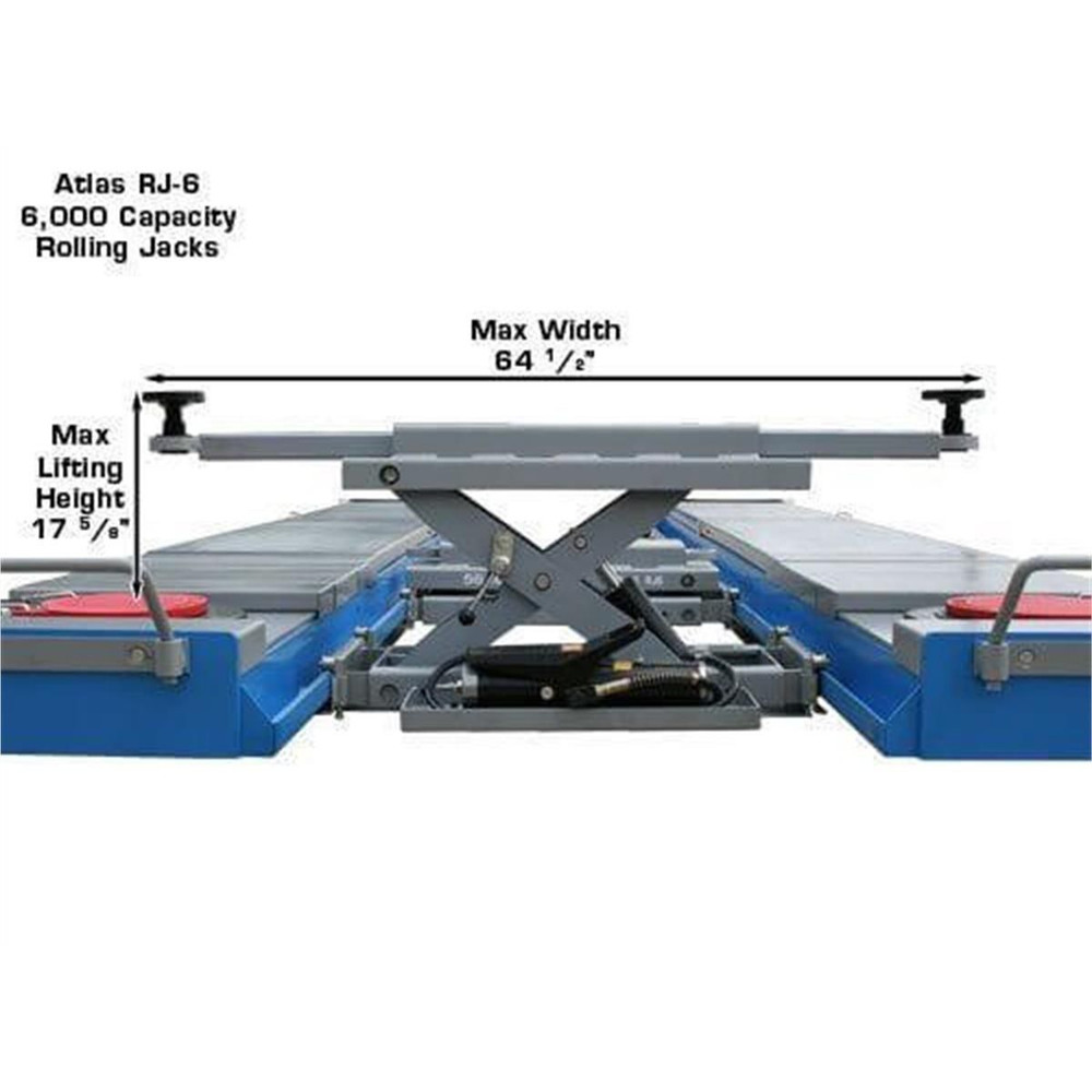 Atlas 12ASL Alignment Scissor Lift and RJ-6 Rolling Jacks Combo 16 Atlas 12ASL Alignment Scissor Lift and RJ-6 Rolling Jacks Combo